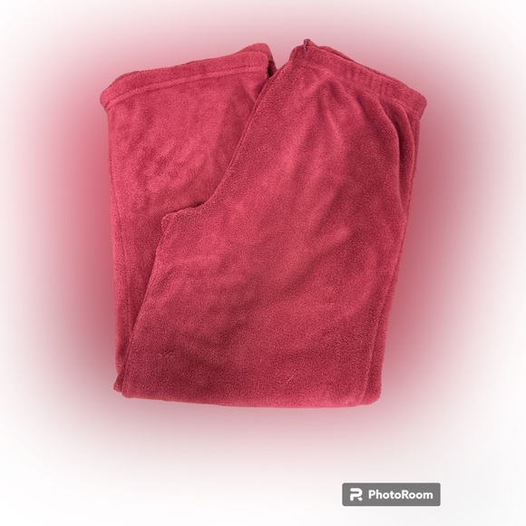 Stan Herman Plush Women’s Set. Pants and Long Sleeve Full Zip Hoodie, Size Large - Picture 2 of 5